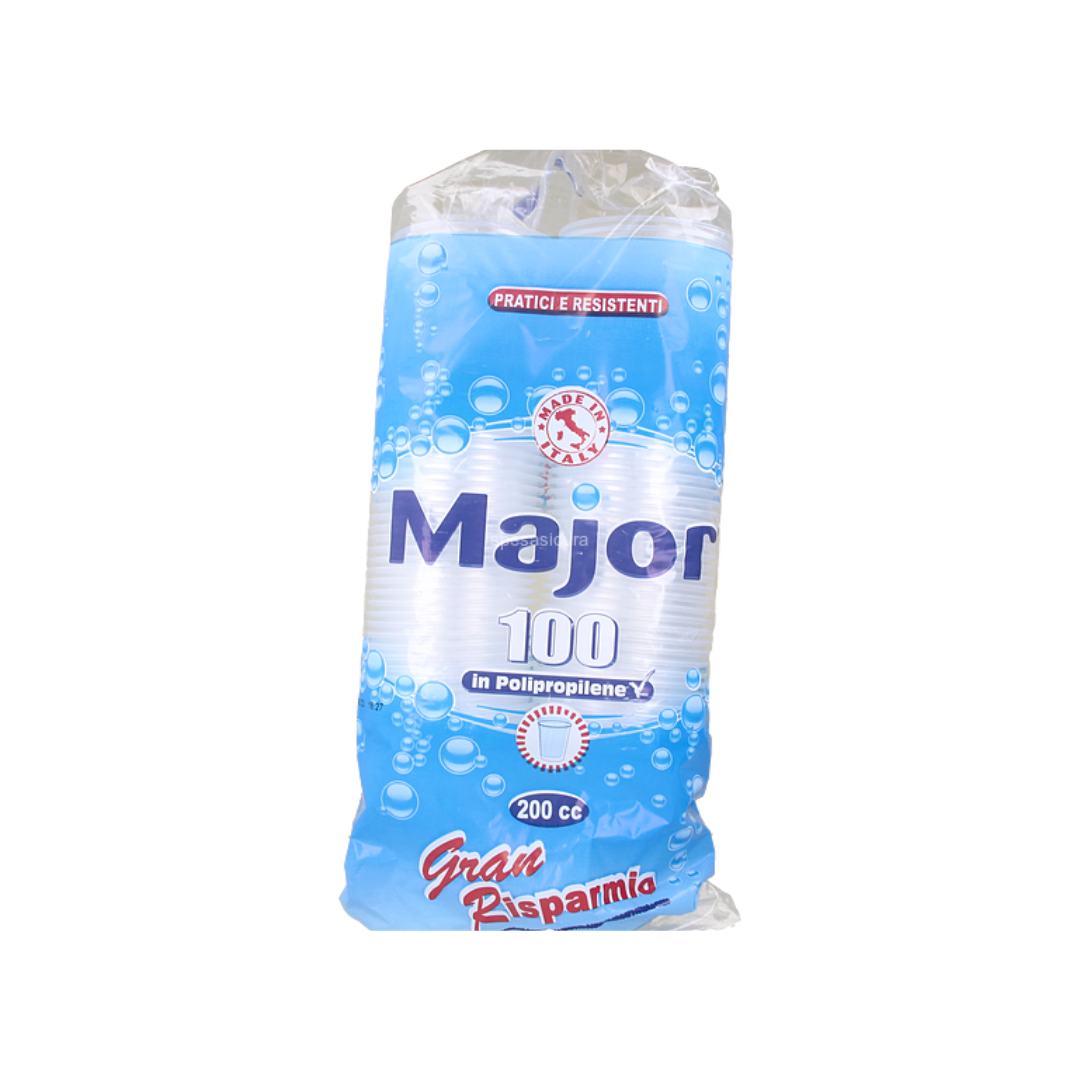 Bicchieri Major 200cc