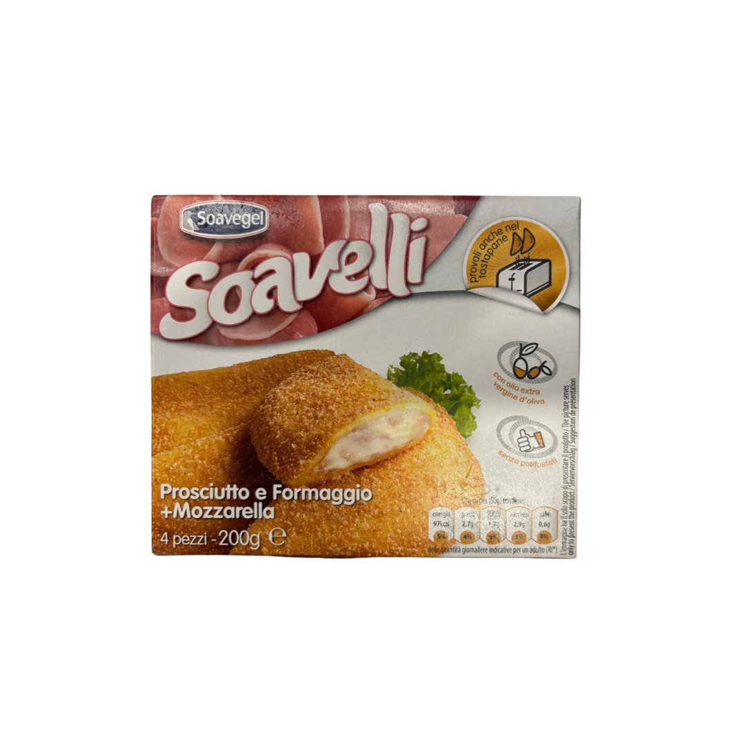 Soavelli Prosciutto e Formaggio + Mozzarella 200g