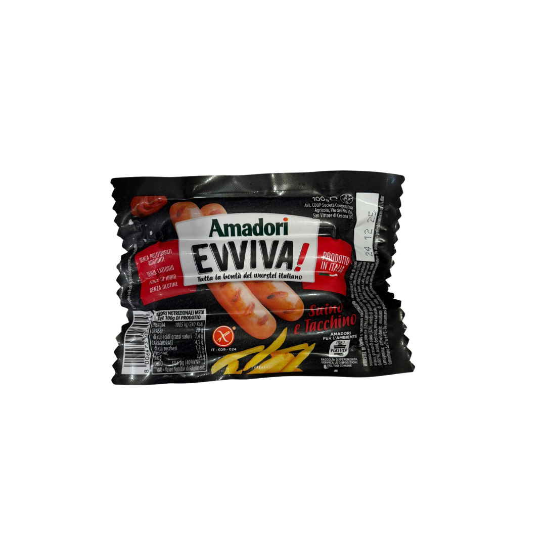 Suino E Tacchino Evviva 100g