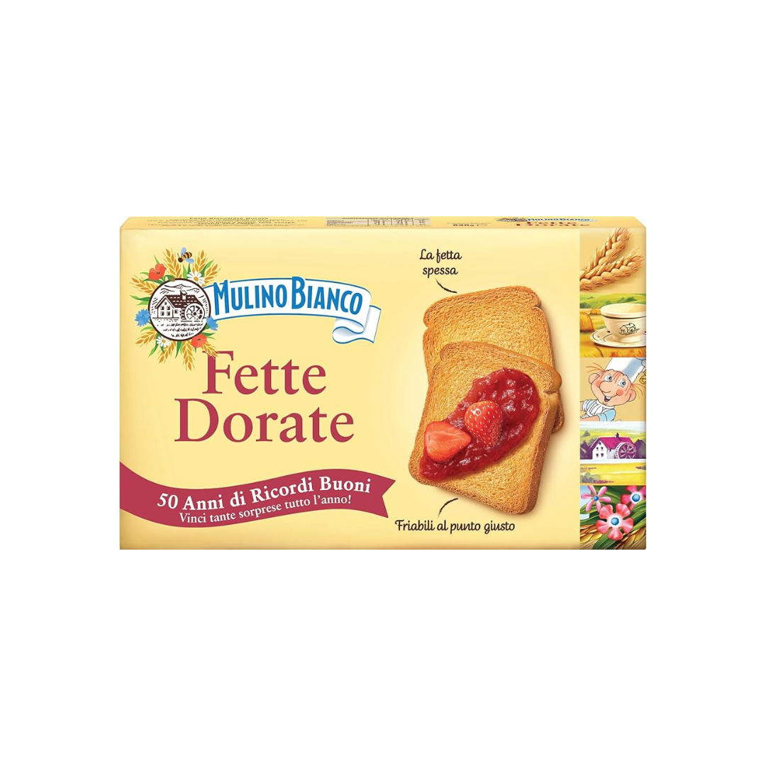 Fette Dorate Mulino Bianco 630g